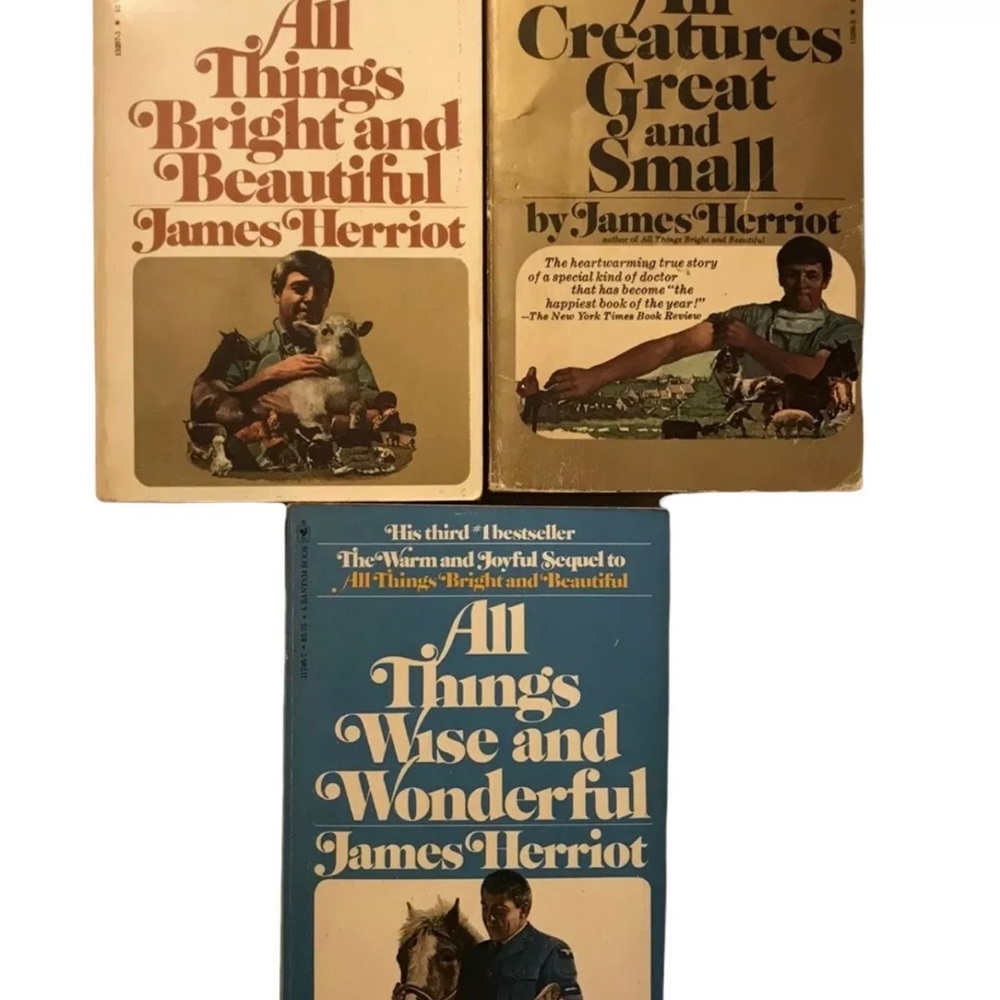 All Three Lovable Bestsellers by James Herriot (Three Book Box Set) Paperback - Picture 3 of 10